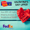 FedEx Valentine’s Day Offer - 20% Off FedEx Overnight Shipping Coupon